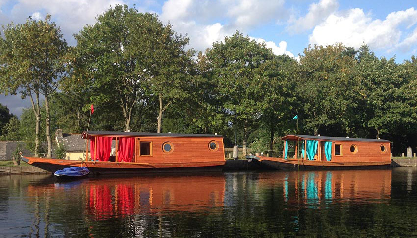 Vélo Emeraude, partenaire d'ile flottante, nuit insolite sur le canal de la Rance 