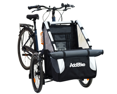 Kit transport Chien AddBike A installer la place de la roue