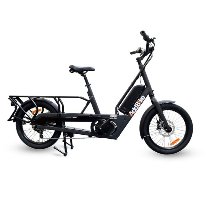 Vélo Triporteur électrique AddBike UCARGO FAMILY Velo Emeraude