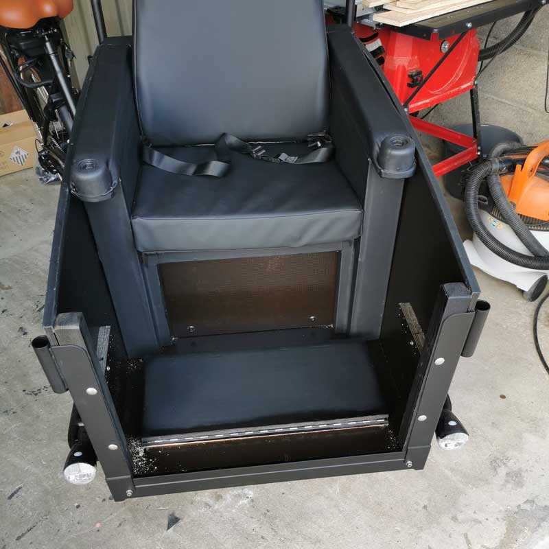 Vélo Triporteur électrique PMR pour personne à mobilité réduite