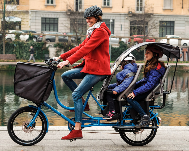 Triporteur / Longtail électrique Bicicapace - Velo Emeraude