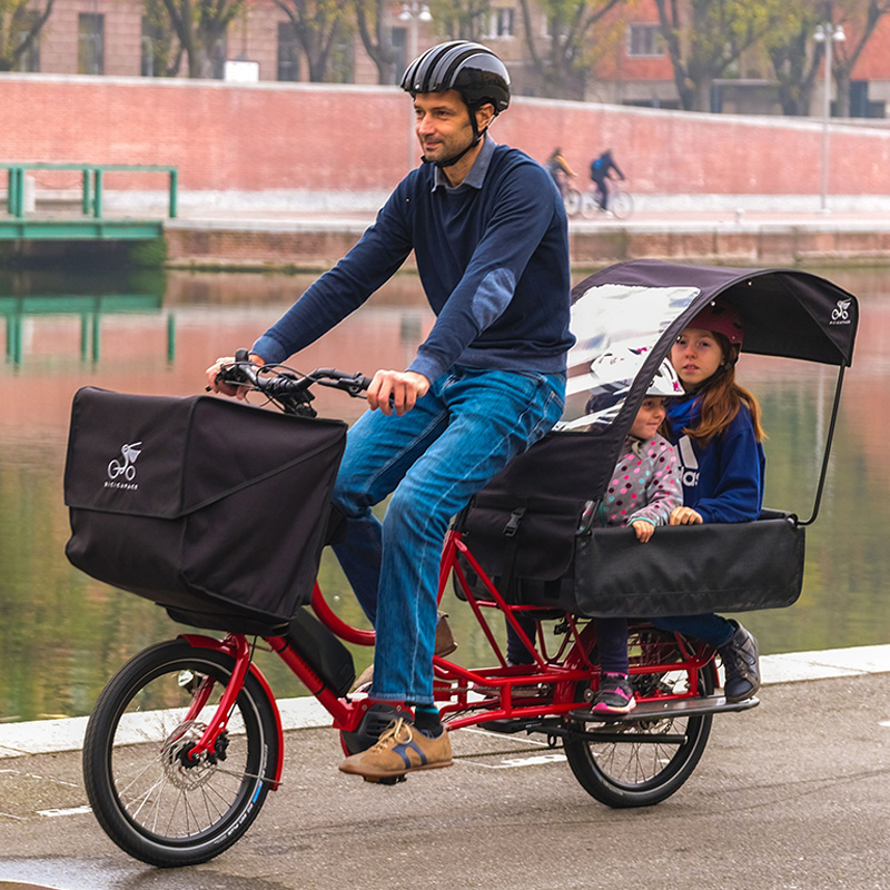 Triporteur / Longtail électrique Bicicapace - Velo Emeraude